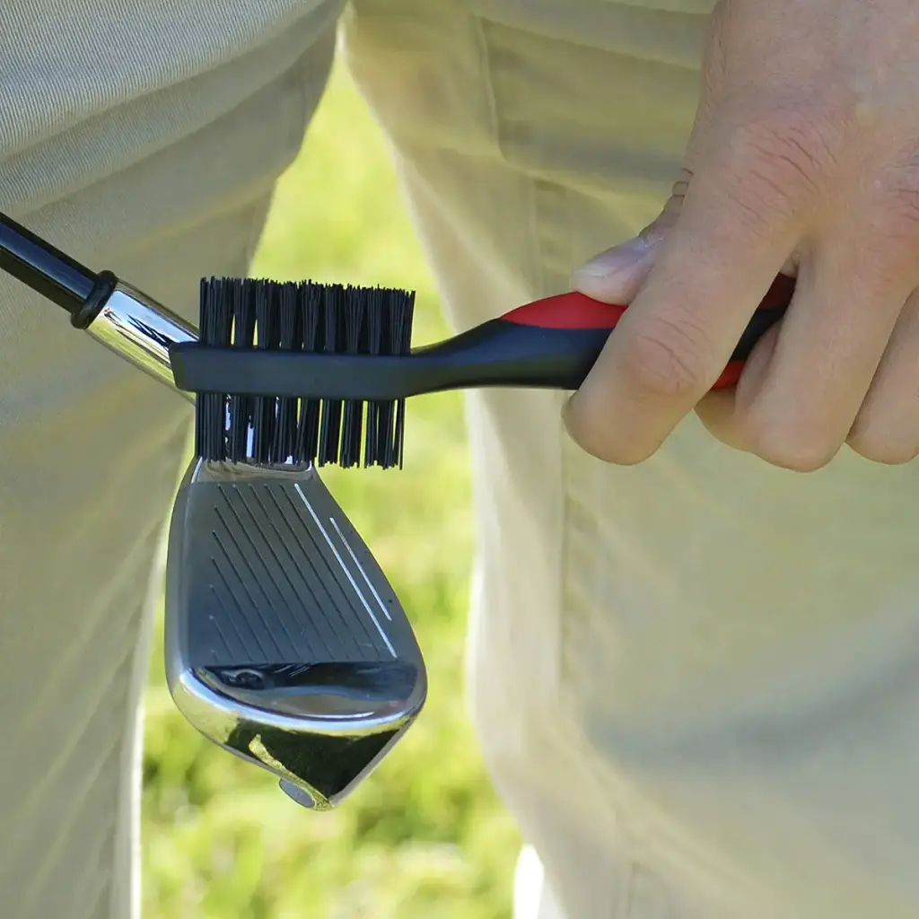 Callaway Premium Golf Club Brush for Golf Clubs and Golf Shoes with Retractable Cord — Golf