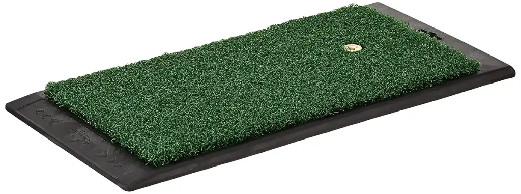 Callaway Super-Sized FT Launch Zone Hitting Mat w/Weighted Rubber Base 8" x 16"