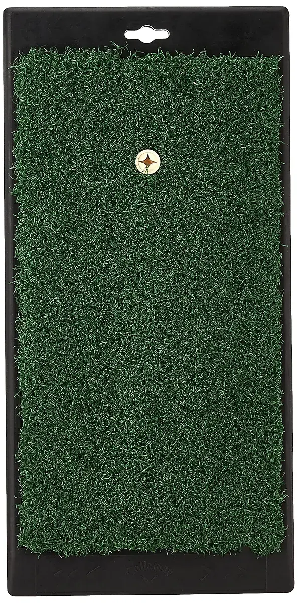 Callaway Super-Sized FT Launch Zone Hitting Mat w/Weighted Rubber Base 8" x 16" — Callaway