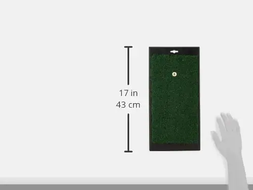 Callaway Super-Sized FT Launch Zone Hitting Mat w/Weighted Rubber Base 8" x 16" — Callaway