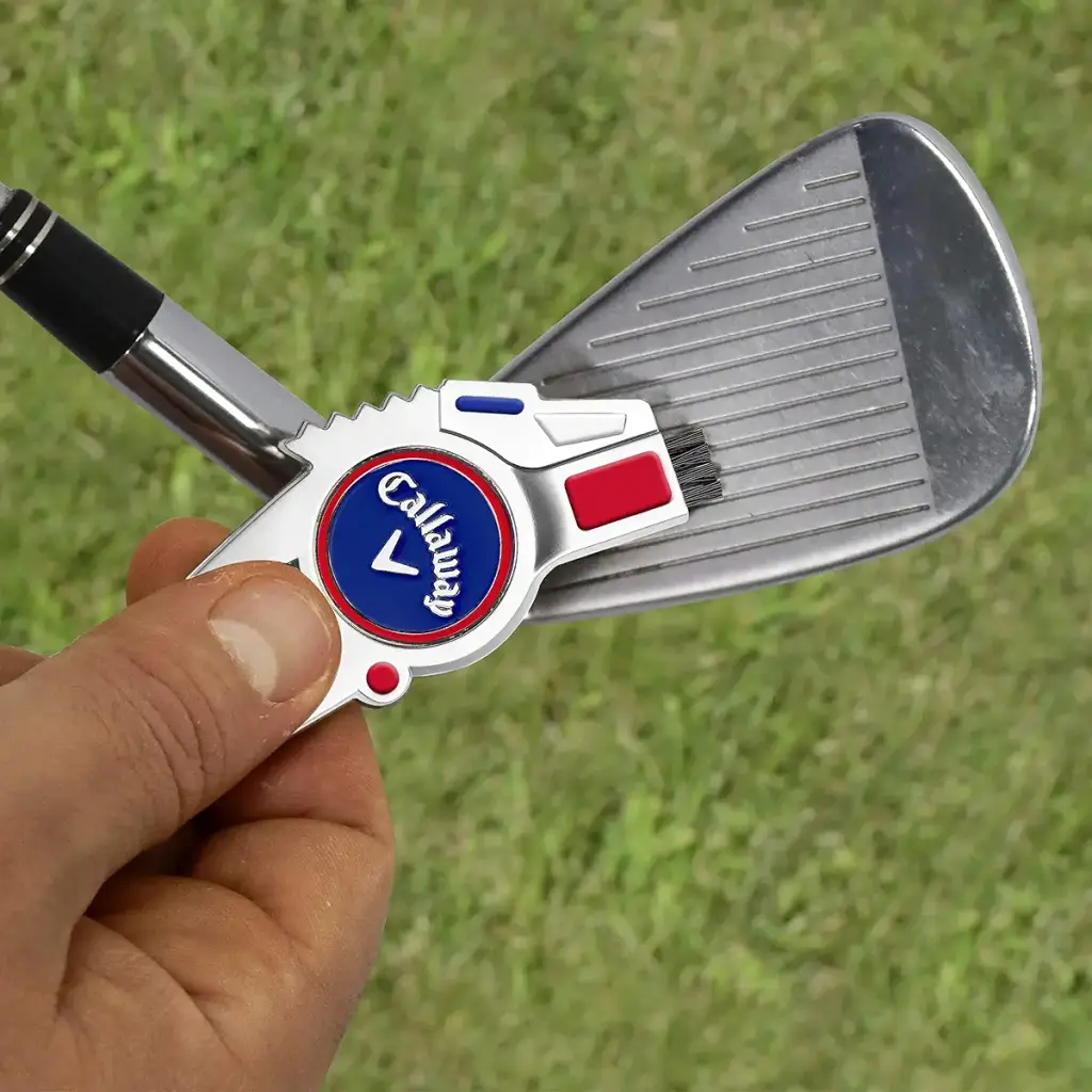 Callaway unisex adult Red, & Callaway 4 in 1 Divot Tool Red White Blue, Red, White Blue — Callaway