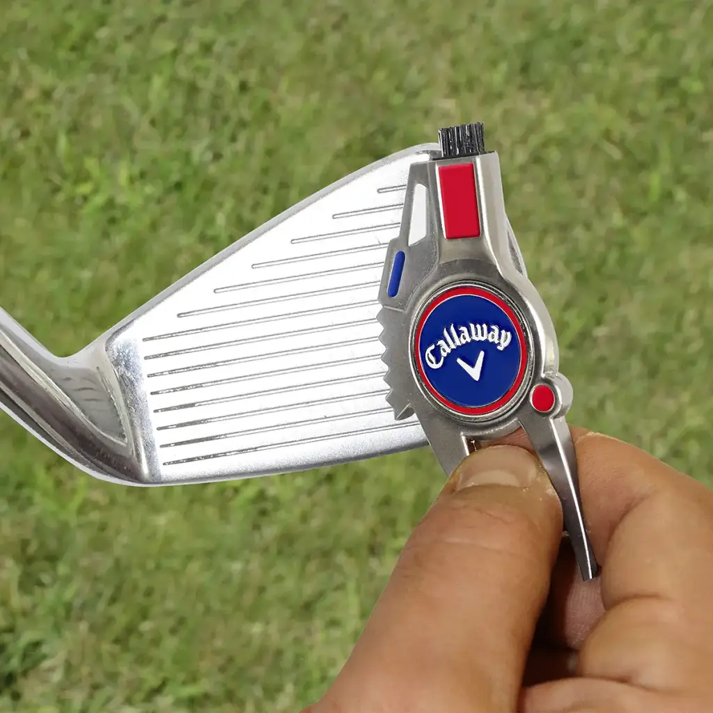 Callaway unisex adult Red, & Callaway 4 in 1 Divot Tool Red White Blue, Red, White Blue — Golf