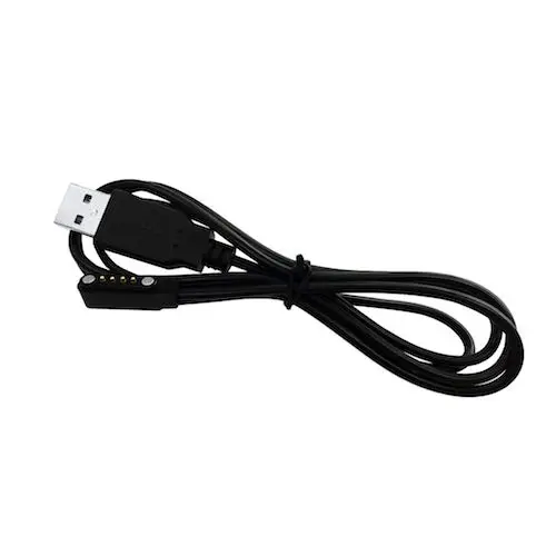 CANMORE - Original 1 m charging cable for H-300/TW-402/410/HG200 (black)