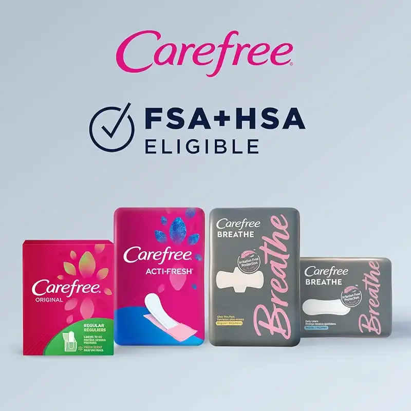 Carefree Thong Regular Liner (Pack of 1) Unscented 49 Count — Carefree
