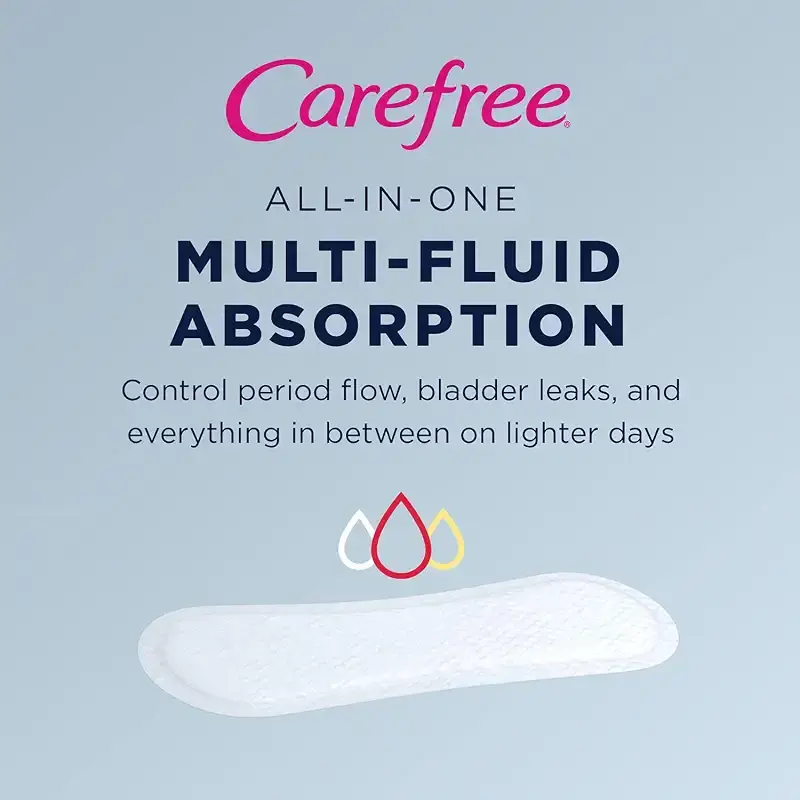 Carefree Thong Regular Liner (Pack of 1) Unscented 49 Count — Feminine Care