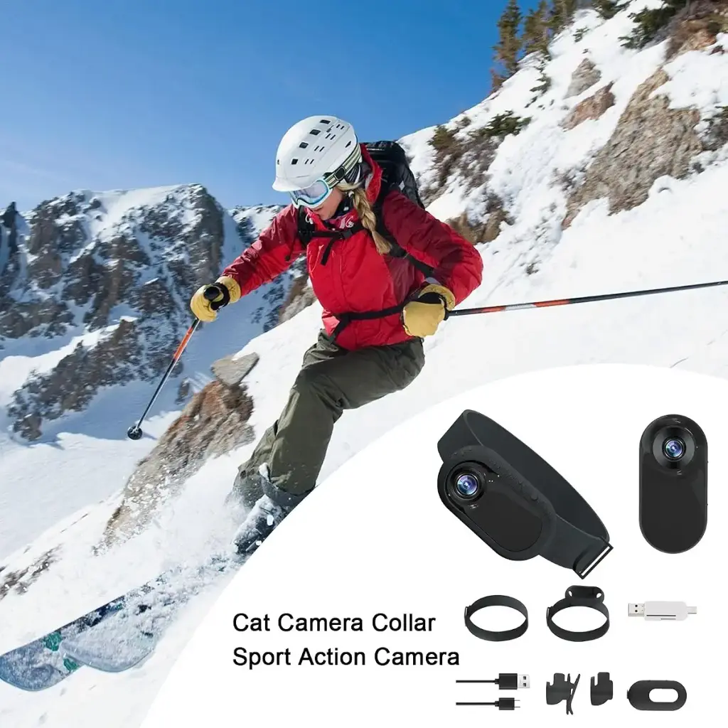 Cat Collar Camera For Pet - Hd 1080P Wireless Cameras & Monitors | Mini Pet Camera For — yapi