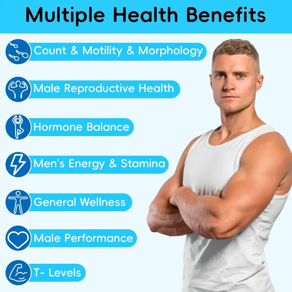 Chisytkiy Male Fertility Supplements Advanced Fertility Supplement for Men Optimal Sperm — Capsules