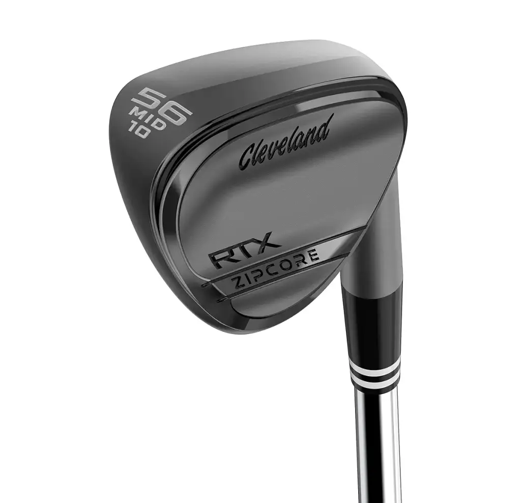 Cleveland Golf RTX ZipCore Black Satin Wedge Right Steel Wedge 56.1 Degrees