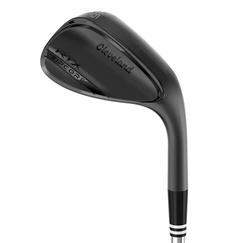 Cleveland Golf RTX ZipCore Black Satin Wedge Right Steel Wedge 56.1 Degrees — Golf