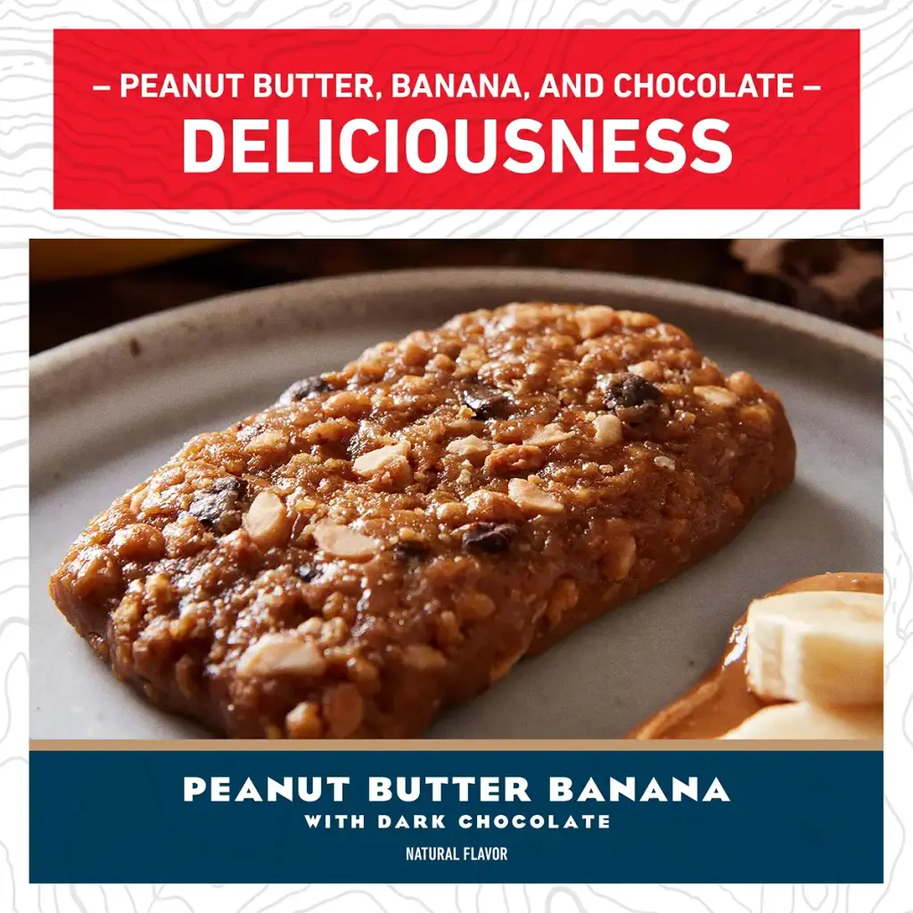 CLIF BAR - Energy Protein Bars - Peanut Butter Banana with Dark Chocolate - Made with — Bar