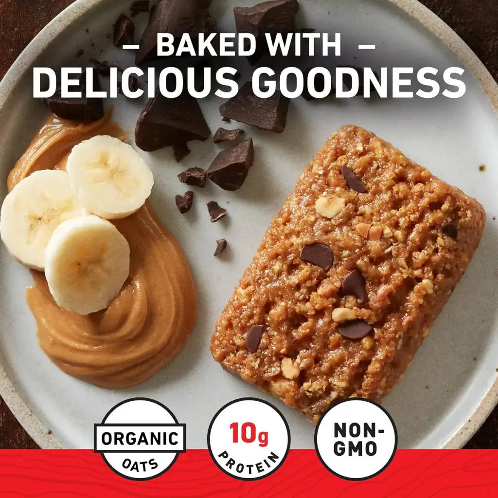 CLIF BAR - Energy Protein Bars - Peanut Butter Banana with Dark Chocolate - Made with — Chocolate