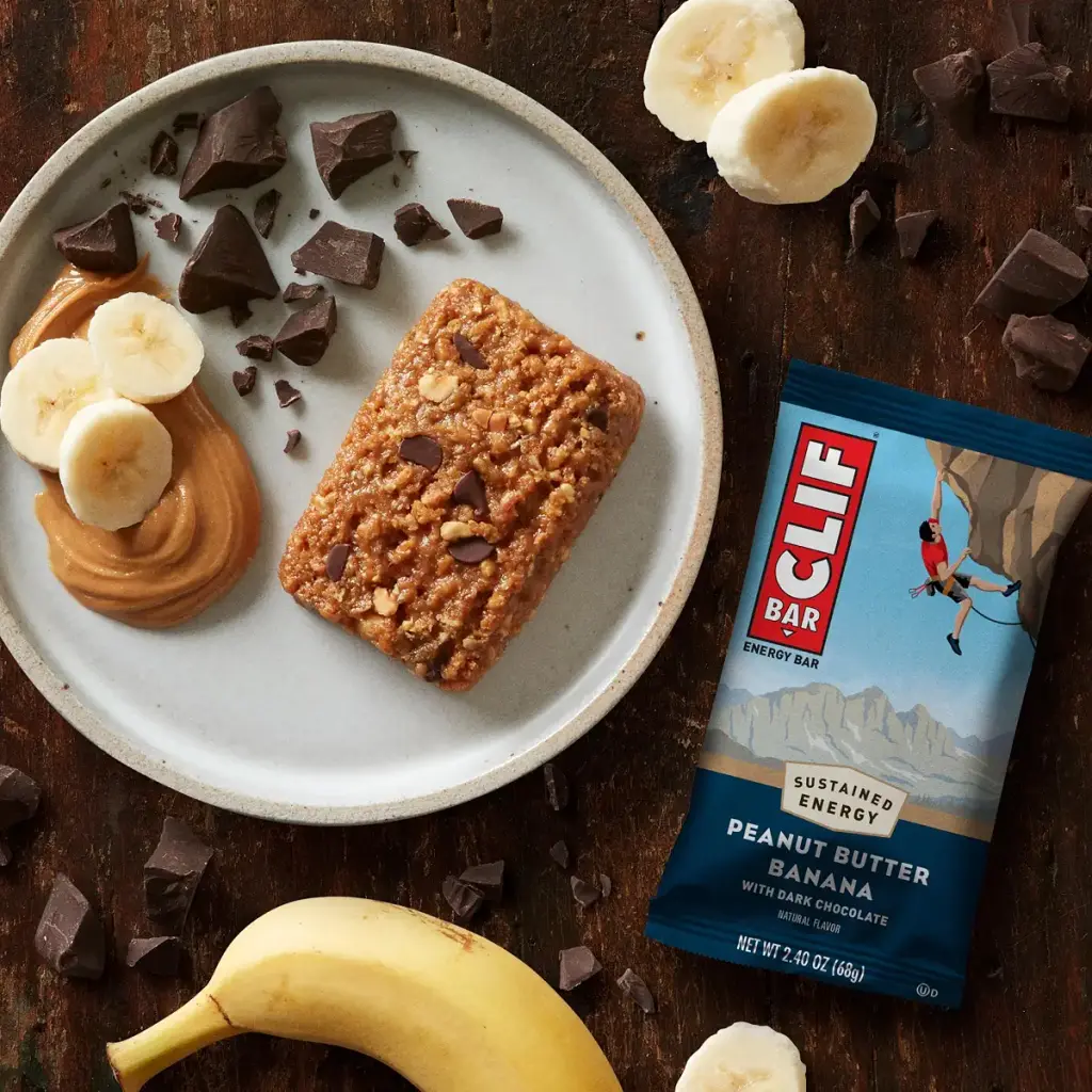 CLIF BAR - Energy Protein Bars - Peanut Butter Banana with Dark Chocolate - Made with — Bar