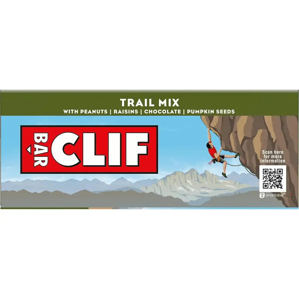 CLIF BAR - Energy Protein Bars - Trail Mix - Made with Organic Oats - Energy Bars — pack of 5