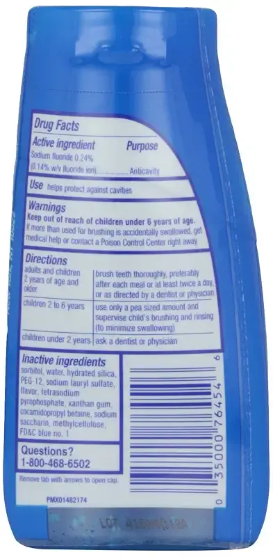 Colgate Max Fresh Liquid Toothpaste with Mini Breath Strips, Cool Mint, 4.6 oz 4.6 Ounce — 4.6 oz