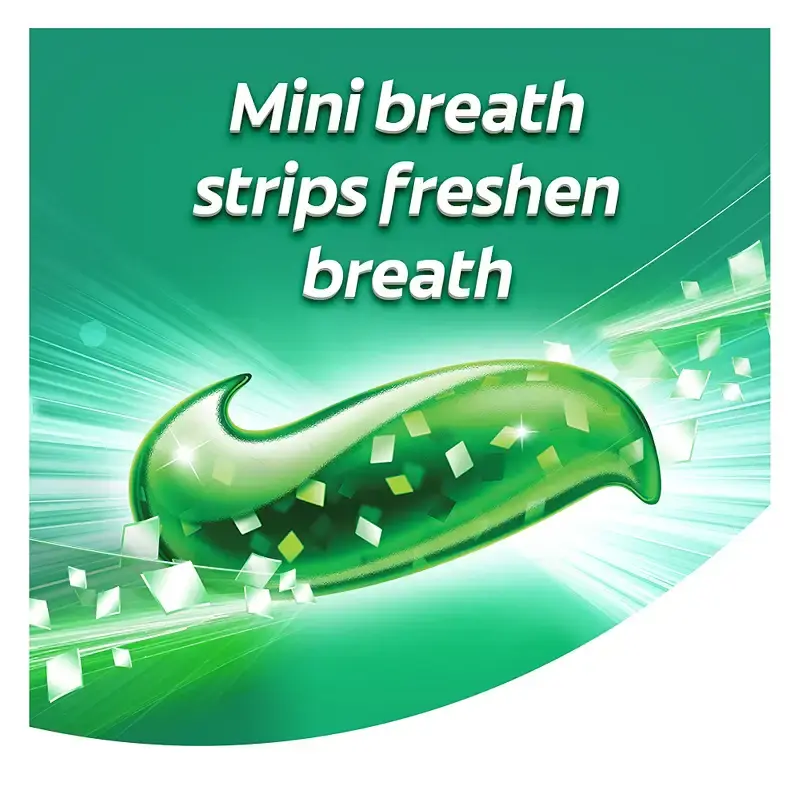 Colgate Max Fresh Toothpaste, Whitening Toothpaste with Mini Breath Strips, Clean Mint — Mint