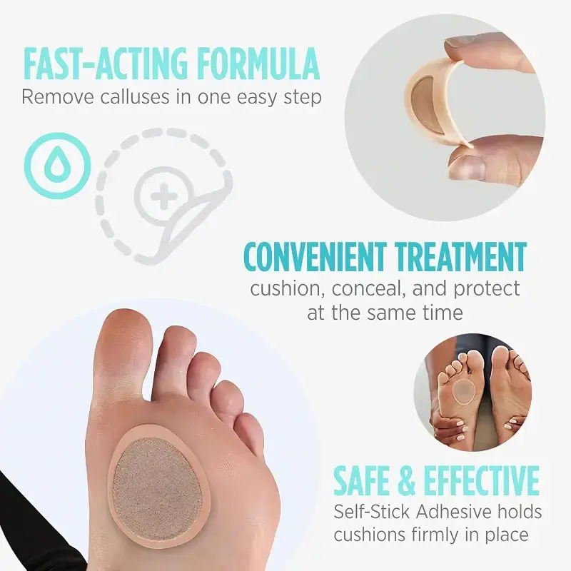 Comfort Zone Medicated Callus Removers, Effective Callus Removal Treatment with Salicylic — Body Support