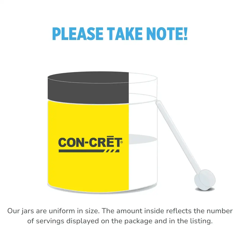 CON-CRET Creatine HCl Powder | Muscle Cognitive Cellular Energy Support | No Bloating or — Powder