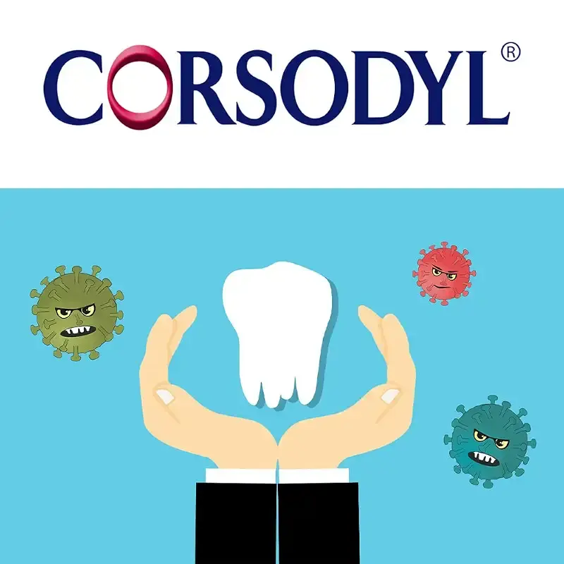 Corsodyl Daily Gum Care Mouthwash Alcohol Free Cool Mint 500ml — Oral Care