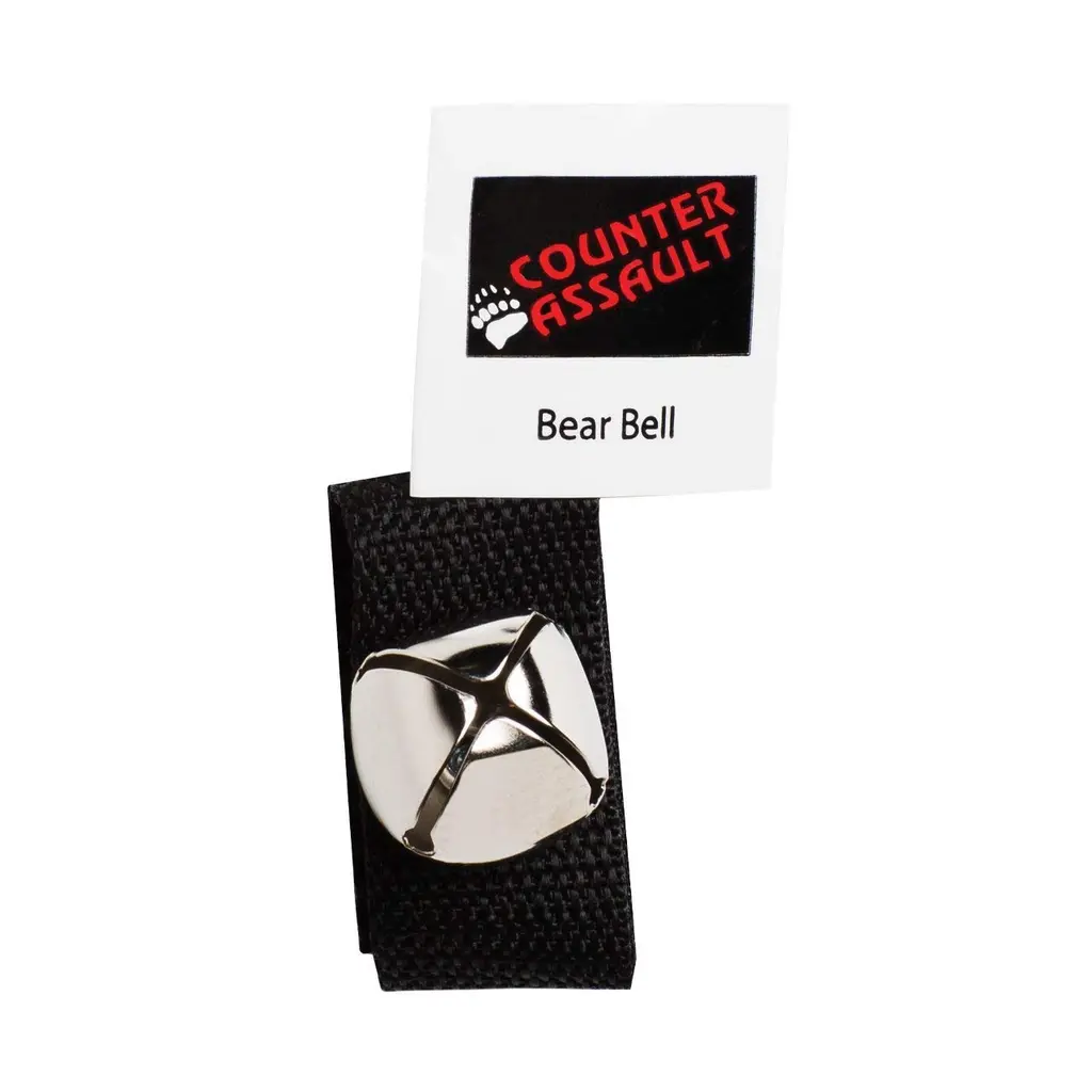 Counter Assault Bear Bell- 1" Chrome - 6 Pack