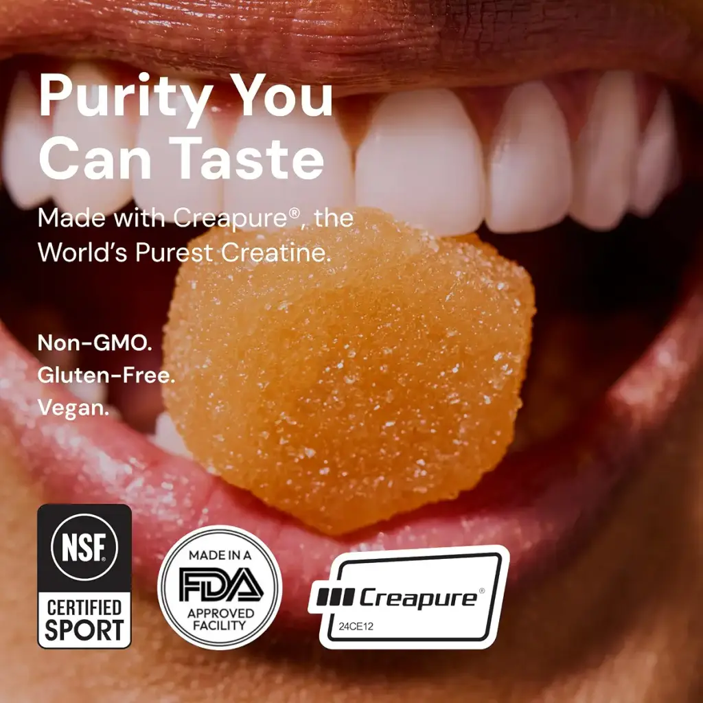 Create Creatine Monohydrate Gummies for Men & Women, Boost Focus, Strength, and — Gummies