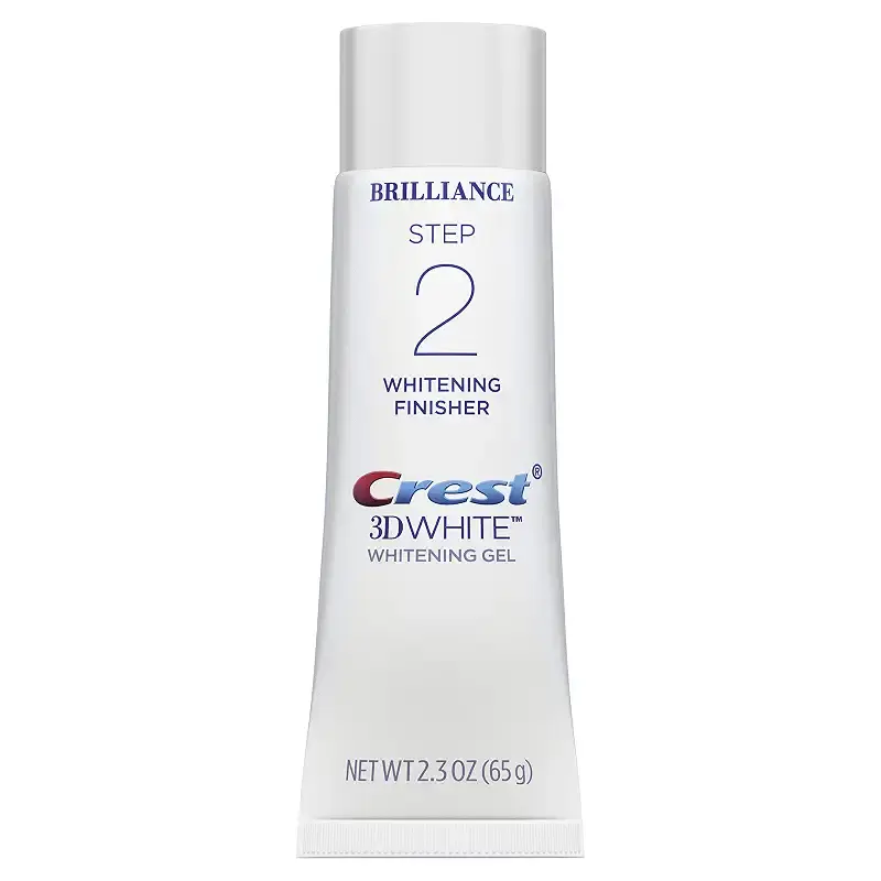 Crest 3D White Brilliance 2 Step Kit, Deep Clean Toothpaste (4oz) + Teeth Whitening Gel — Topical