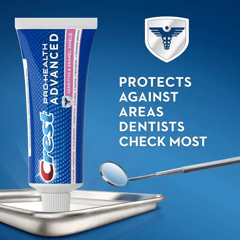 Crest Pro-Health Advanced Sensitive & Enamel Shield Toothpaste, 5.1 Ounce (Pack of 1) — Oral Care