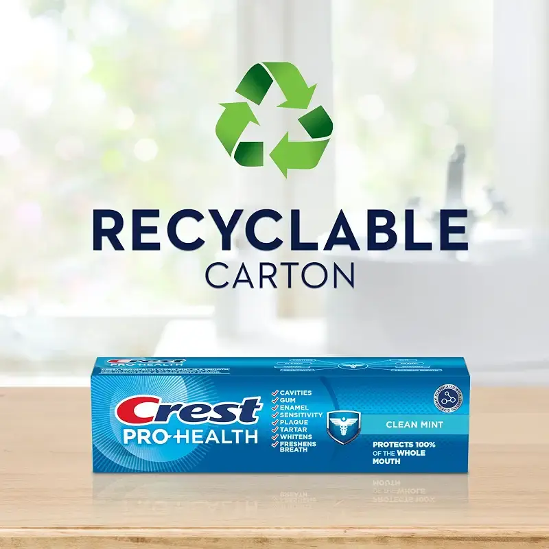 Crest Pro-Health Clean Mint Toothpaste (4.3oz) Triple Pack New — 4.3 oz