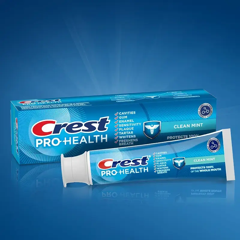 Crest Pro-Health Clean Mint Toothpaste (4.3oz) Triple Pack New — Mint