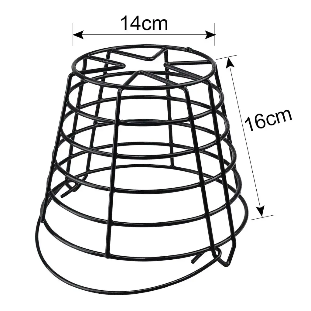 Crestgolf 2PCS Stainless Metal Golf Basket Golf Ball Container Ball Bucket 2 pack — pack of 2