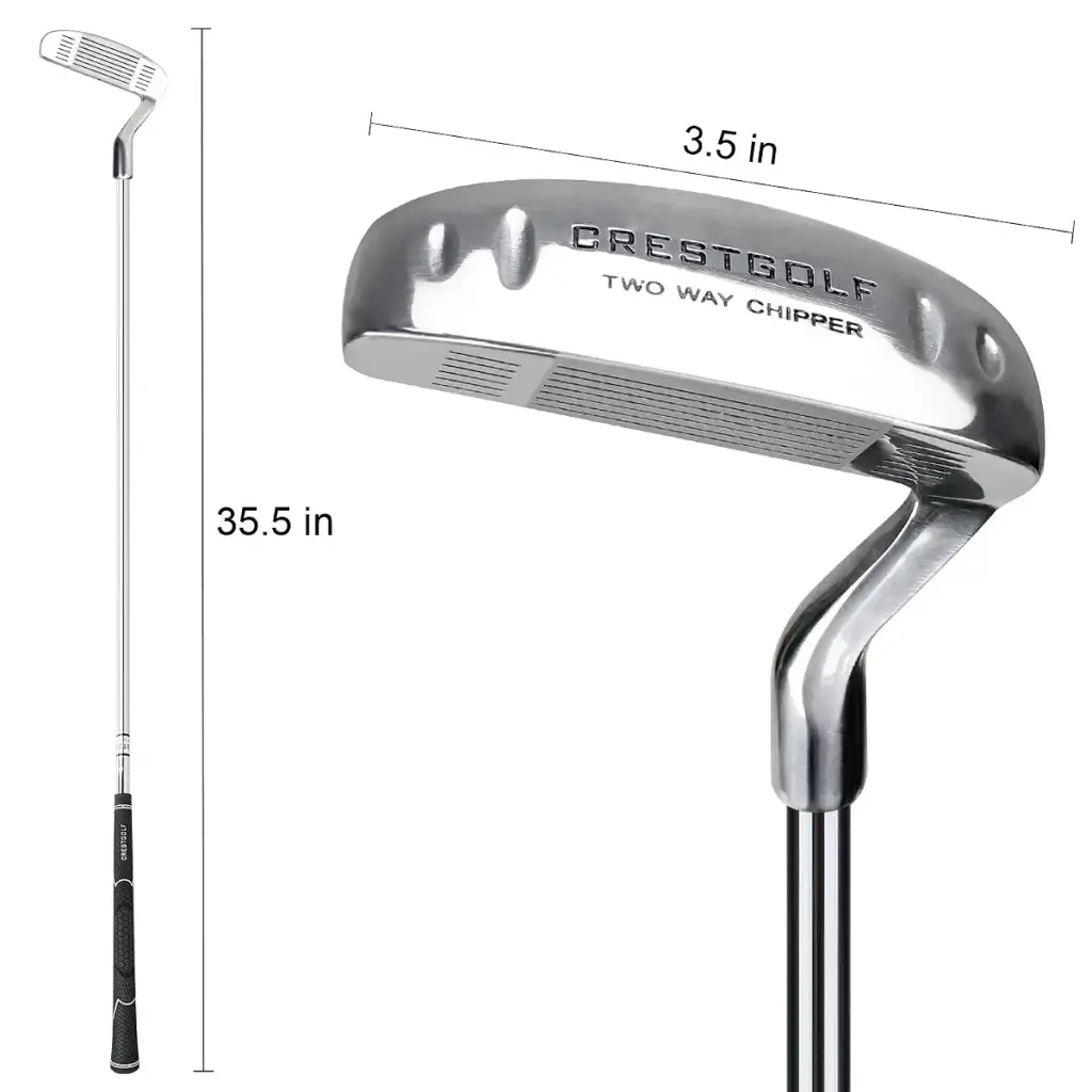 Crestgolf Two-Way Golf Club Chippers Golf Wedge for Both Left Handed and Right Handed — Golf