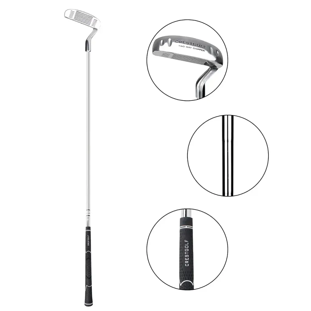 Crestgolf Two-Way Golf Club Chippers Golf Wedge for Both Left Handed and Right Handed — Crestgolf