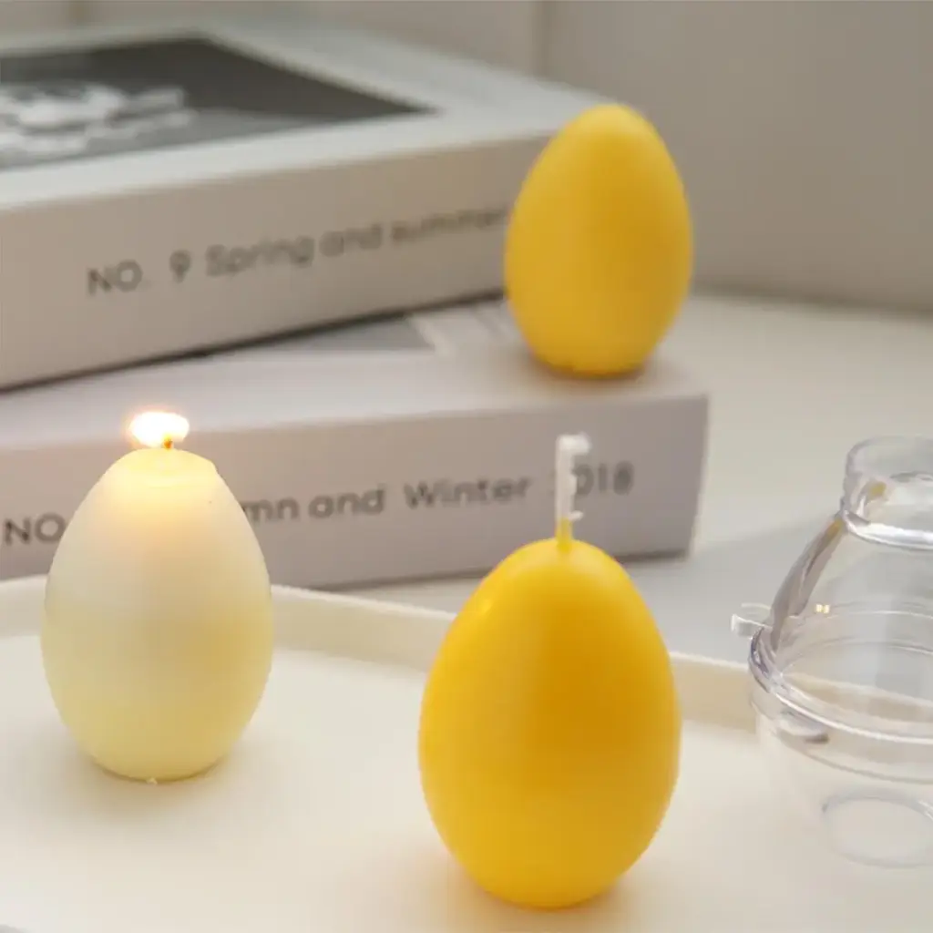 des bougies d'oeufs - Silicone portable flexible artisanat r utilisable | pinte ovale cr — Sports Nutrition