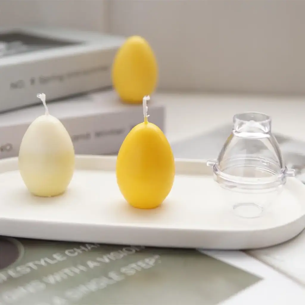 des bougies d'oeufs - Silicone portable flexible artisanat r utilisable | pinte ovale cr — Sports Nutrition