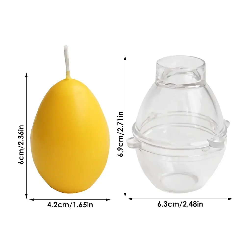 des bougies d'oeufs - Silicone portable flexible artisanat r utilisable | pinte ovale cr — Sports Nutrition