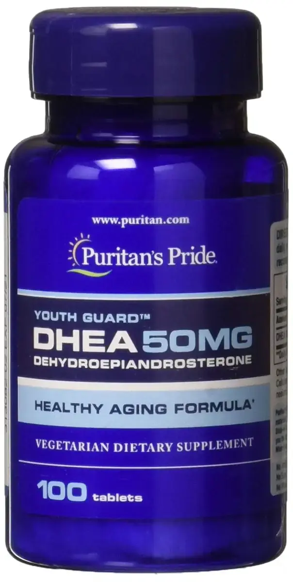 DHEA 50Mg May Promote Sugar Metabolism 100 Count by Puritan's Pride