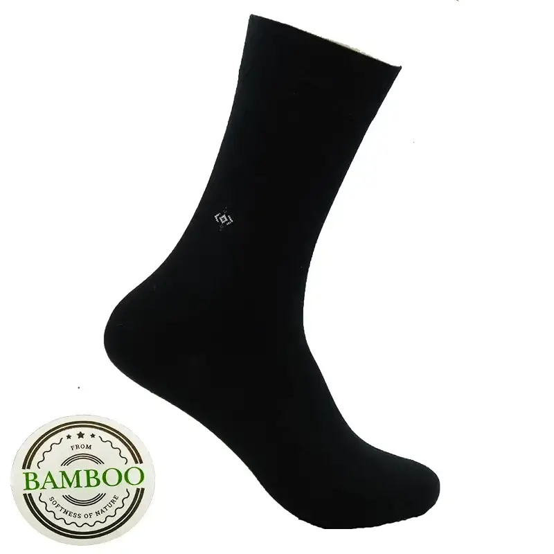 Diabetic Bamboo Socks Natural Comfortable Soft for Men Women - Made in Turkey for High — pack of 4