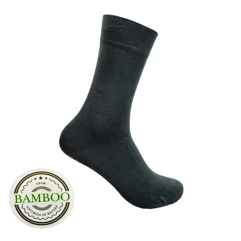 Diabetic Bamboo Socks Natural Comfortable Soft for Men Women - Made in Turkey for High — pack of 4