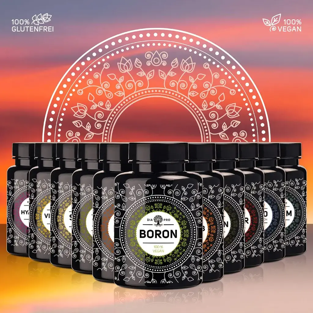 DiaPro Boron 365 pieces High-dose boron tablets with 3 mg boron per tablet from sodium — Vitamins