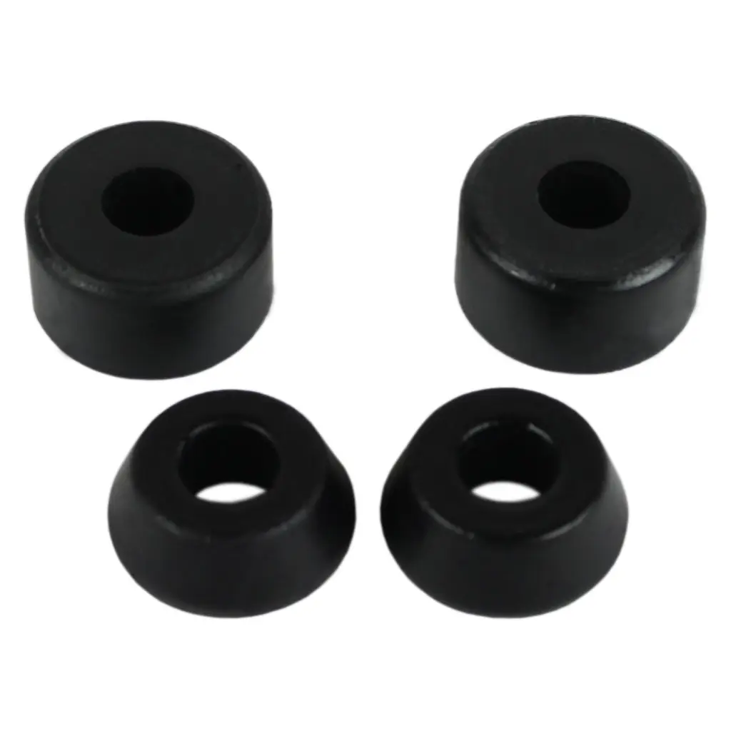Dimebag Skateboard Longboard Truck Replacement Bushings (for 2 Trucks) 98A Black