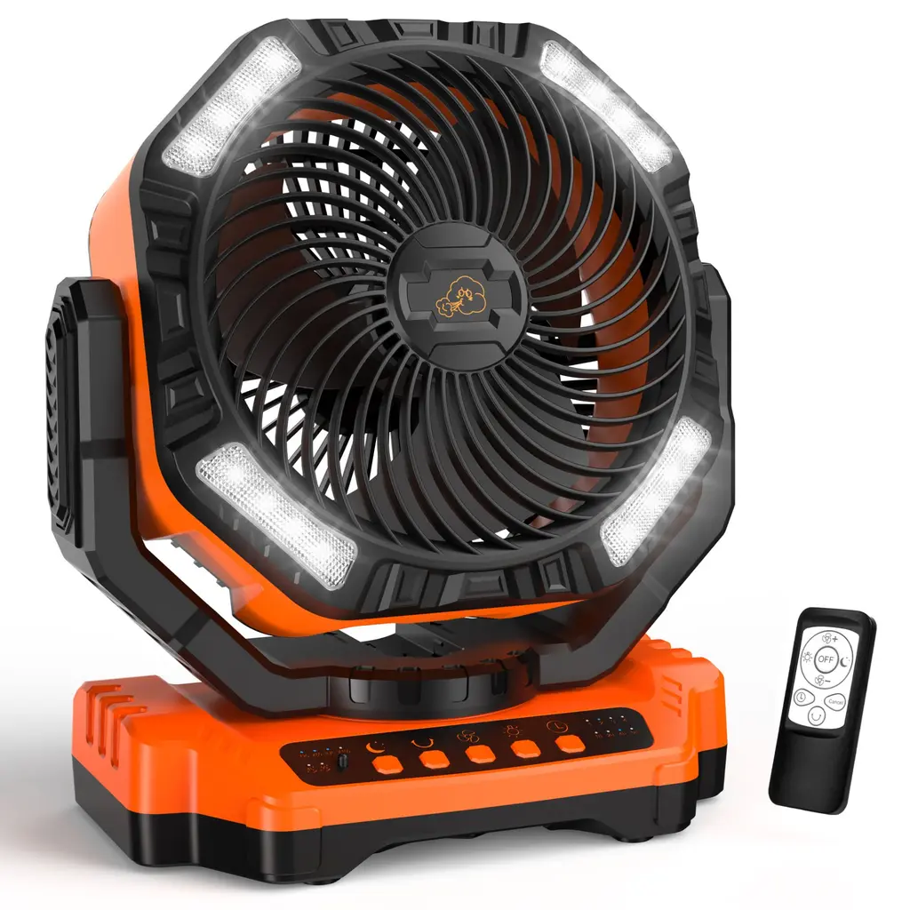 Dr.Chop D13 40000mAh Camping Fan with Led Light