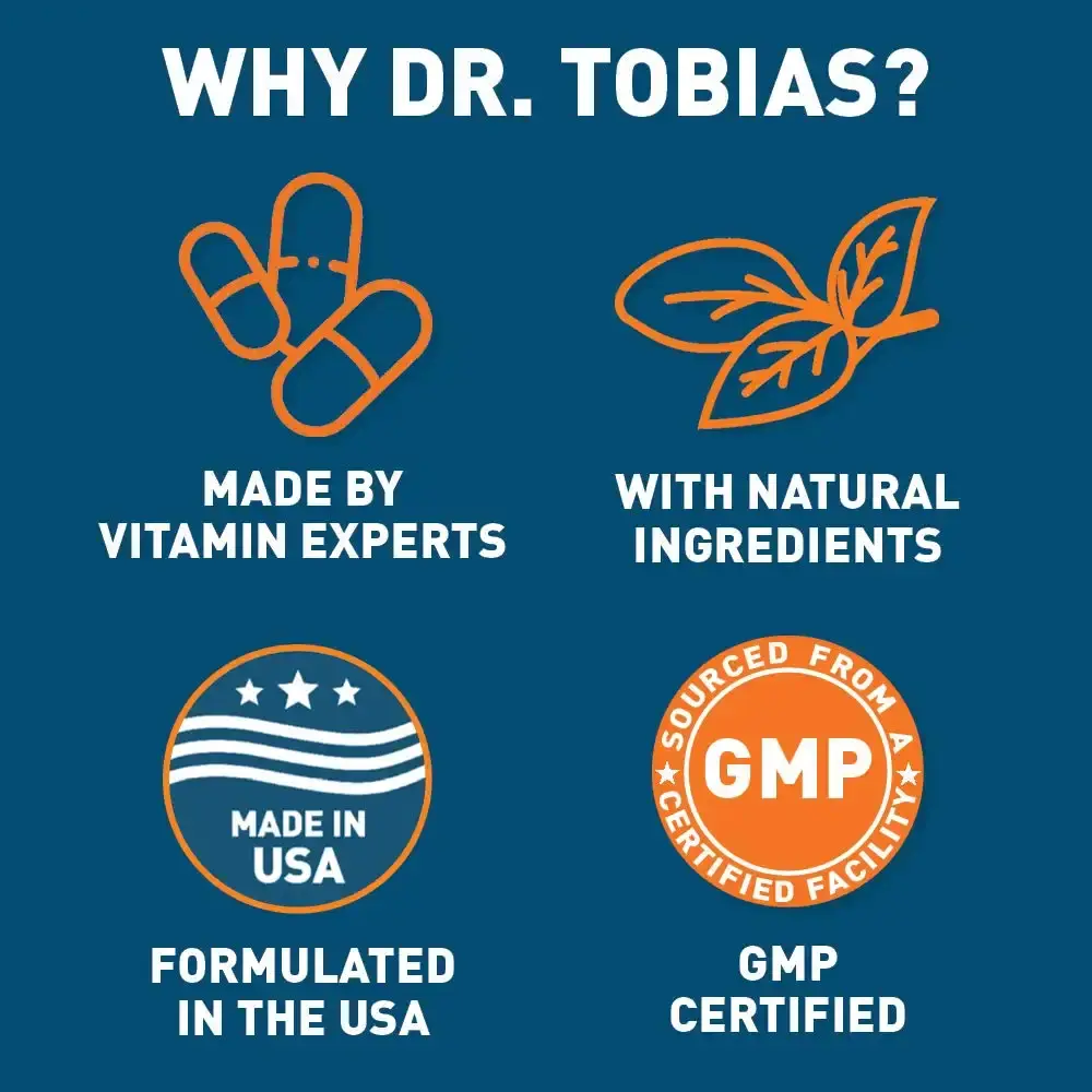 Dr. Tobias Lung Health, Lung Support Supplement, Lung Cleanse & Detox Formula Includes — Vitamins