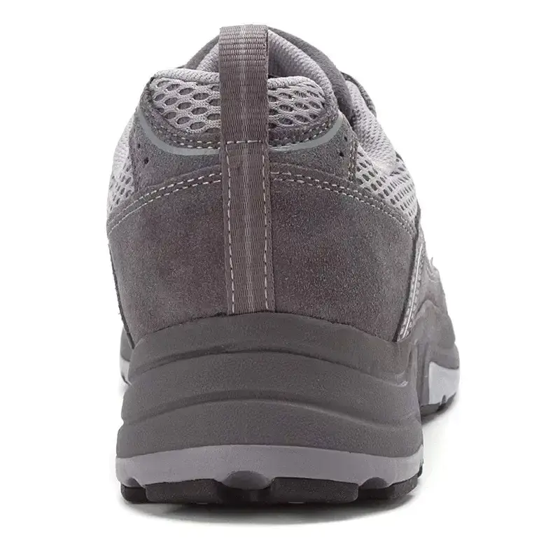 Drew Men's Aaron Comfortable Walking Shoe with Extra Depth 11 XX-Wide Grey Leather — Drew Shoe