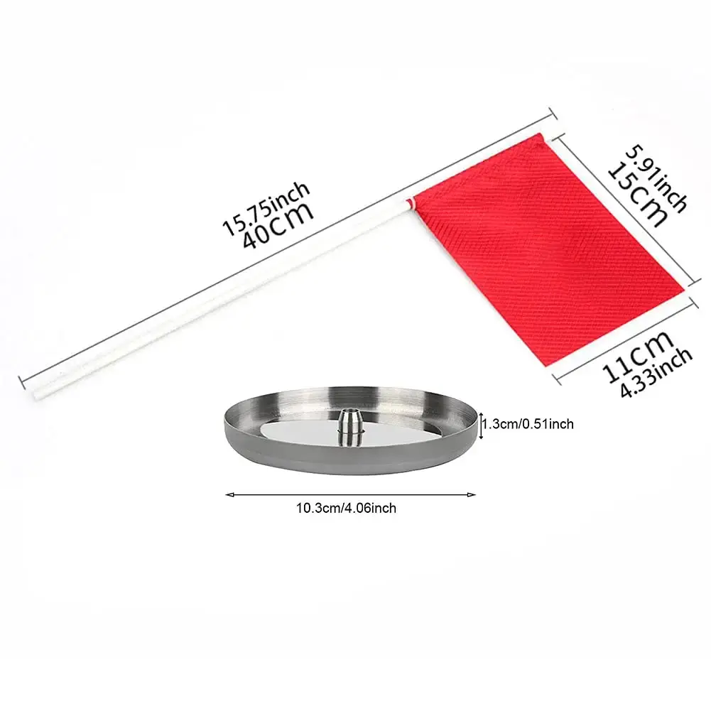EKDJKK Golf Flagsticks Mini, Putting Green Flag for Yard, Trainging Accessory Practice — Golf