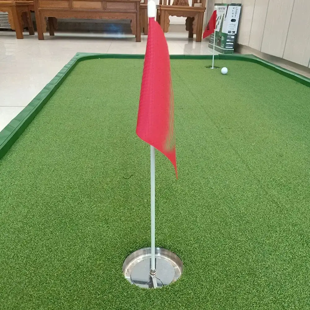 EKDJKK Golf Flagsticks Mini, Putting Green Flag for Yard, Trainging Accessory Practice — EKDJKK
