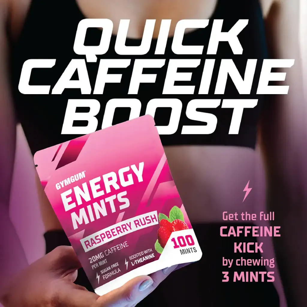 Energy Caffeine Mints | Caffeine + L-theanine + B Vitamins | Caffeinated Mints with 60mg — Sports Nutrition