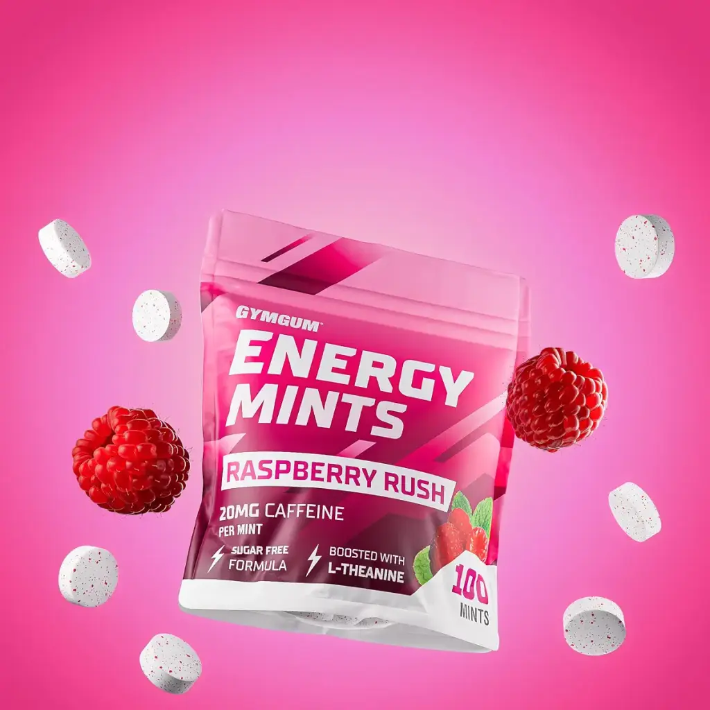 Energy Caffeine Mints | Caffeine + L-theanine + B Vitamins | Caffeinated Mints with 60mg — 60 mg