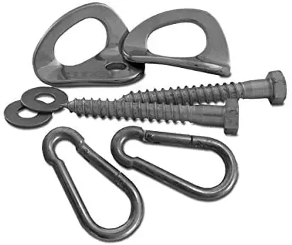 ENO Indoor Hammock Hanging Kit Silver