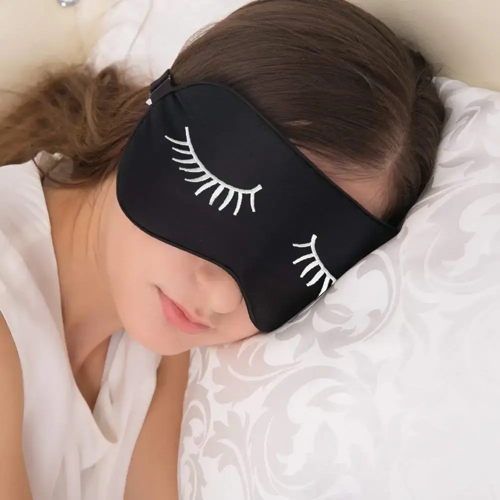 Eye Mask for Sleeping, Sleep Mask, Blindfold - Silk Sleeping Masks for Women Men with — Sleep Wellness