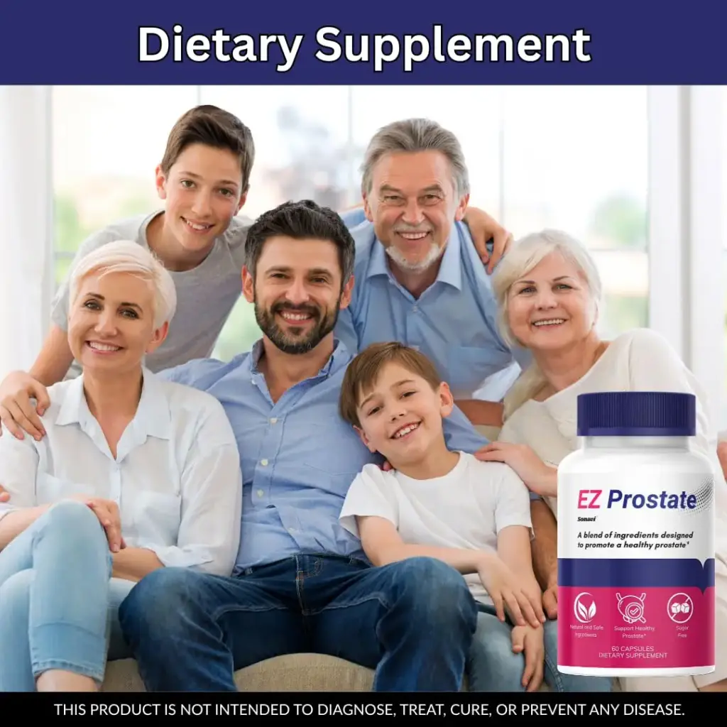 Ez Prostate with Pumpkin Seed Oil | Ez Prostate Supplement | Ez Prostate Capsules - 120 — pack of 120