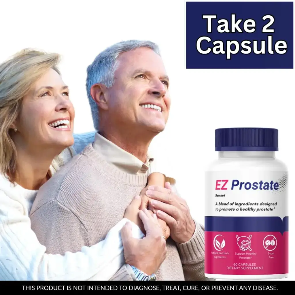 Ez Prostate with Pumpkin Seed Oil | Ez Prostate Supplement | Ez Prostate Capsules - 120 — pack of 120
